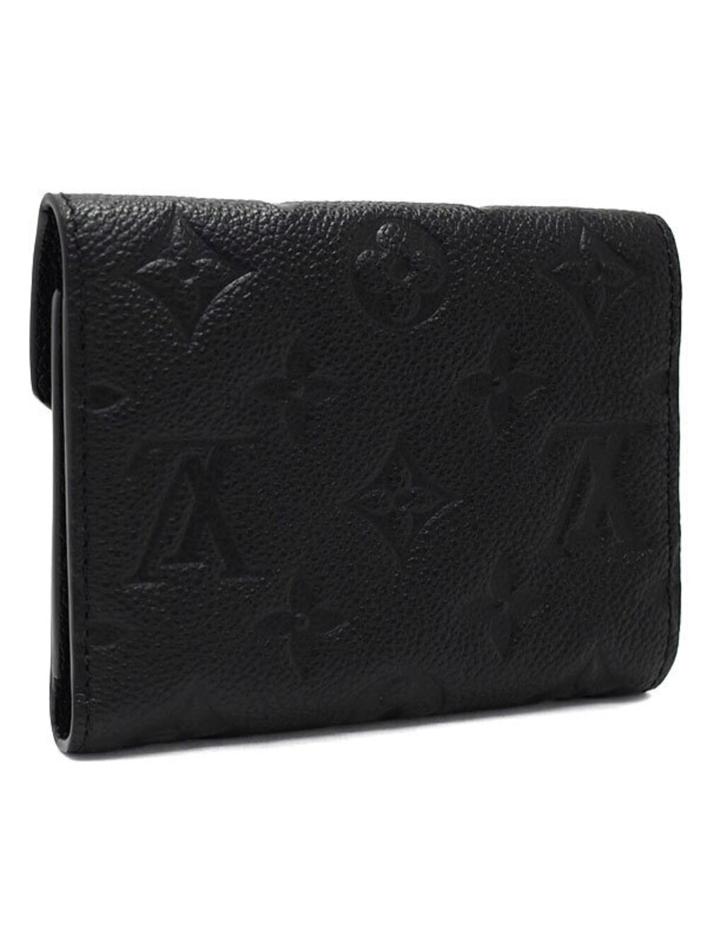 Louis Vuitton fold Tri Victorine Portefeuille Wallet Monogram Empreinte Brown